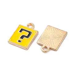 Alloy Enamel Charms&nbsp;ENAM-Q001-08G-02