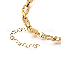 304 Stainless Steel Cross Link Chain Bracelet Making&nbsp;AJEW-JB01378-03