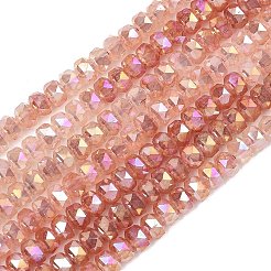 Imitation Jade Glass Beads Strands&nbsp;EGLA-F167-03A