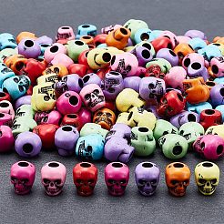 200Pcs Opaque Acrylic Beads&nbsp;SACR-NB0001-13
