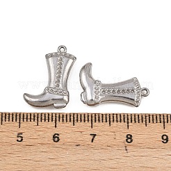304 Stainless Steel Pendant Rhinestone Settings&nbsp;STAS-B167-19P