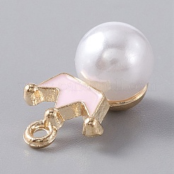 Resin Imitation Pearl Pendants&nbsp;FIND-TAC0002-041A