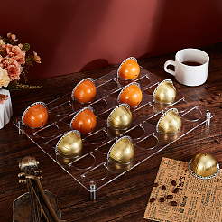 30 Grids Transparent Acrylic Coffee Capsule Holder&nbsp;ODIS-WH0329-72