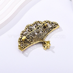 Fan Rhinestone Pins&nbsp;PW-WG80685-01