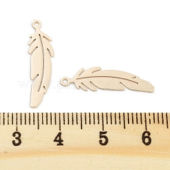 Long-Lasting Plated Brass Pendants&nbsp;KK-K336-55KCG