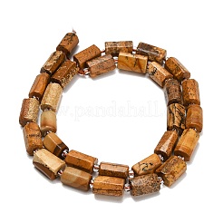Natural Picture Jasper Beads Strands&nbsp;G-F836-B04-01