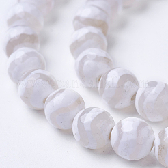 Natural Agate Beads Strands&nbsp;X-G-G752-01-8mm