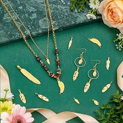 80Pcs 8 Styles Alloy Pendants&nbsp;FIND-UN0010-47