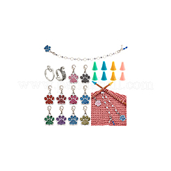 Dog Paw Print DIY Knitting Tool Sets&nbsp;HJEW-NB00075