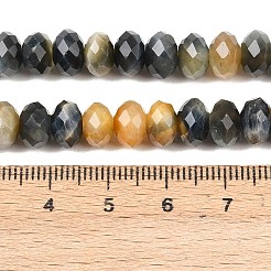 Natural Tiger Eye Beads Strands&nbsp;G-C259-A47-5x8mm