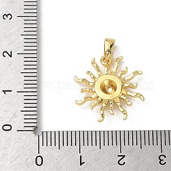 Brass Pendants&nbsp;KK-I371-04G