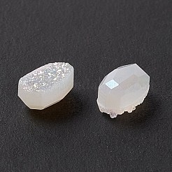 Electroplate Natural Druzy Agate Cabochons&nbsp;G-A205-20C