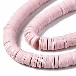 Handmade Polymer Clay Beads Strands&nbsp;X-CLAY-R089-8mm-145