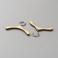 Wood Doll Hangers&nbsp;DIY-WH0569-20B