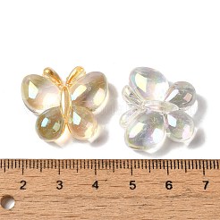 UV Plating Transparent Acrylic Beads&nbsp;OACR-H123-22