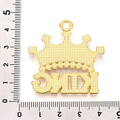 Alloy Rhinestone Pendants&nbsp;PALLOY-N182-13G
