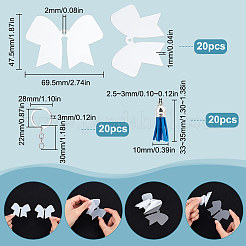 DIY Blank Keychain Making Kit&nbsp;DIY-SC0023-80