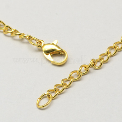 Vintage Iron Twisted Chain Necklace Making for Pocket Watches Design&nbsp;CH-R062-G