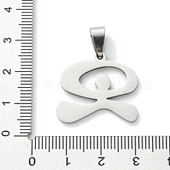 Non-Tarnish 201 Stainless Steel Pendants&nbsp;STAS-U003-08P