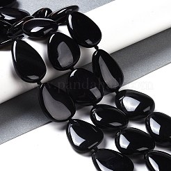 Natural Black Gemstone Beads Strands&nbsp;G-Q164-C01-02