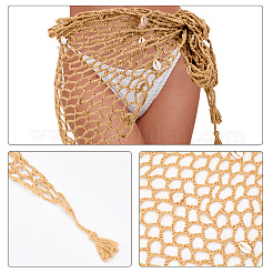 Polyester Women Crochet Beach Cover Up Sarong Wrap&nbsp;FIND-WH20019-154