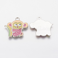 Alloy Enamel Pendants&nbsp;EA5857Y-2