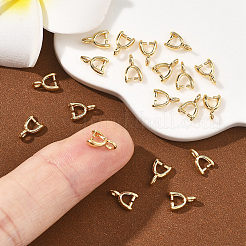 SHEGRACE Brass Ice Pick Pinch Bails&nbsp;XGRQ1U651-369G
