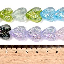 Handmade Foil Glass Beads&nbsp;DICH-C001-01J