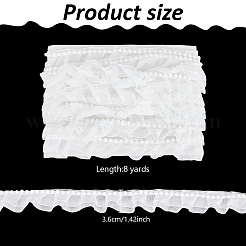 Chiffon Wrinkle Ribbon&nbsp;OCOR-WH0070-205B