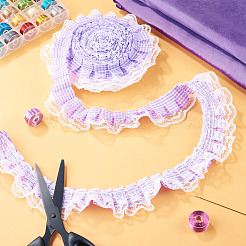 12.5 Yards Polyester Pleated Ribbon&nbsp;OCOR-TA0003-84B