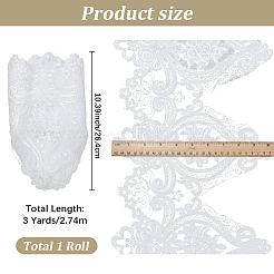 3Yards Polyester Yarns Lace Trim&nbsp;OCOR-GF0005-68