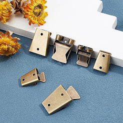 6Pcs 2 Style Iron Bolo Tie Slide Clasp&nbsp;IFIN-GF0001-25AB