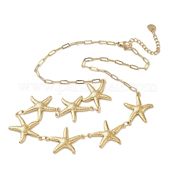 Ocean 304 Stainless Steel Link Chain Necklaces for Women&nbsp;LS-NJEW-A060-01B-G