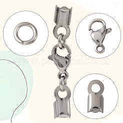 20Pcs 304 Stainless Steel Lobster Claw Clasps&nbsp;STAS-YW0003-19