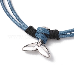 Whale Fishtail Alloy Charm Bracelets&nbsp;BJEW-JB11853