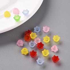 Transparent Acrylic Beads Caps&nbsp;PL543