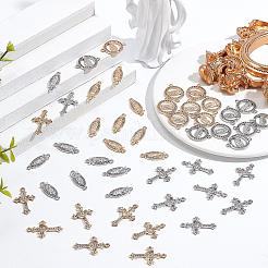 60PCS 6Style Alloy Pendants&nbsp;FIND-GO0001-12