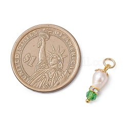 7Pcs 7 Colors Natural Cultured Freshwater Pearl Pendants&nbsp;PALLOY-JF04688