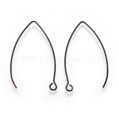 304 Stainless Steel Earring Hooks Ion Plating(IP)&nbsp;STAS-O119-03B-02