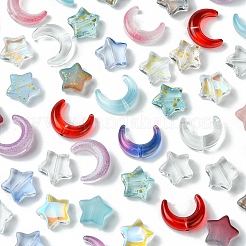 54Pcs Handmade Lampwork Beads and Glass Bead Sets&nbsp;LAMP-FS0001-14