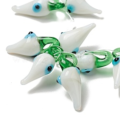 Handmade Lampwork Beads Strand&nbsp;LAMP-C008-01B