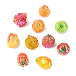 Electroplate Opaque Resin Beads&nbsp;RESI-CJC0006-037
