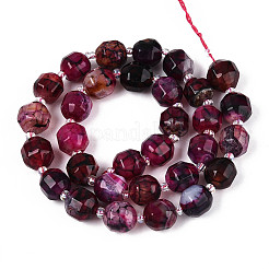 Natural Agate(Dyed & Heated) Beads Strands&nbsp;G-T139-92A