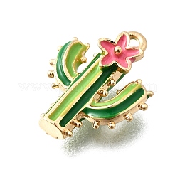 Zinc Alloy Enamel Pendants&nbsp;FIND-U029-01G-04