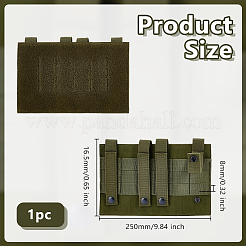 Oxford Cloth Tactical Adhesive Hook and Loop Panels&nbsp;AJEW-WH0816-483A