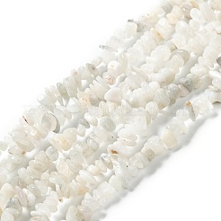 Natural Rainbow Moonstone Beads Strands&nbsp;G-A200-02