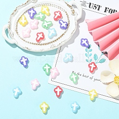12Pcs 6 Colors Baking Paint Glass Enamel Beads&nbsp;BLOW-YW0001-02