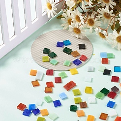 Mosaic Tiles Glass Cabochons&nbsp;X-DIY-P045-01