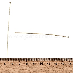 Brass Head Pins&nbsp;KK-CBA1A60-11B-G
