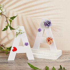 Wooden Letter Ornaments&nbsp;WOOD-WH0104-21